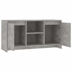 TV skříňka betonově šedá 102 x 37,5 x 52,5 cm kompozitní dřevo - obrázek 5