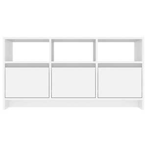 TV skříňka bílá 102 x 37,5 x 52,5 cm kompozitní dřevo - obrázek 6