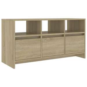 vidaXL telerikapp, Sonoma tamm, 102x37,5x52,5 cm, tehispuit