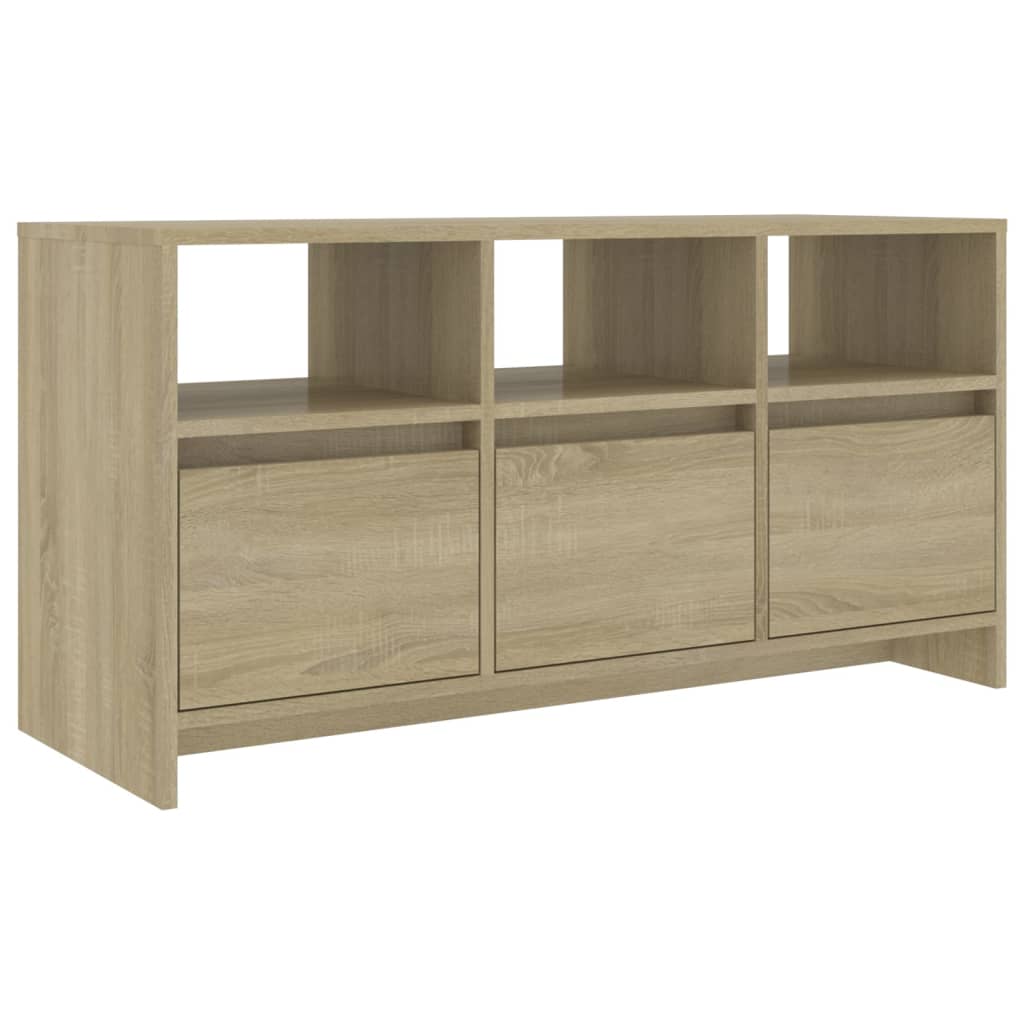 

vidaXL TV Cabinet Sonoma Oak 40.2"x14.8"x20.7" Engineered Wood