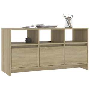 TV skříňka dub sonoma 102 x 37,5 x 52,5 cm kompozitní dřevo - obrázek 4
