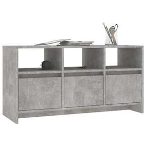 TV skříňka betonově šedá 102 x 37,5 x 52,5 cm kompozitní dřevo - obrázek 4