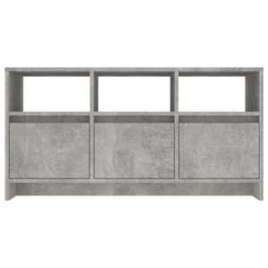 TV skříňka betonově šedá 102 x 37,5 x 52,5 cm kompozitní dřevo - obrázek 6
