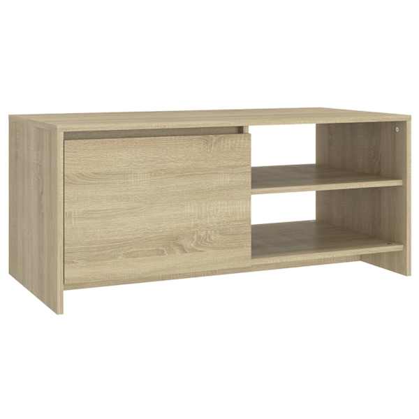 vidaXL kohvilaud, Sonoma tamm, 102 x 50 x 45 cm, tehispuit