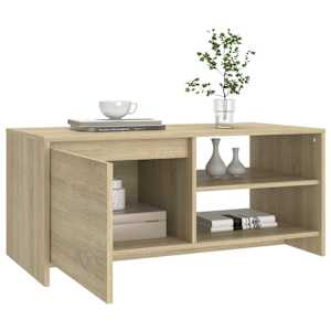 Konferenční stolek dub sonoma 102 x 50 x 45 cm kompozitní dřevo - obrázek 4
