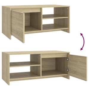 Konferenční stolek dub sonoma 102 x 50 x 45 cm kompozitní dřevo - obrázek 8