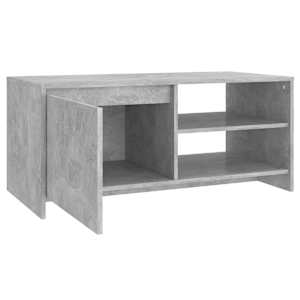 Konferenční stolek betonově šedý 102x50x45 cm kompozitní dřevo - obrázek 6