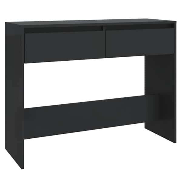 vidaXL konsoollaud, must, 100x35x76,5 cm, tehispuit