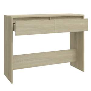 Konzolový stolek dub sonoma 100 x 35 x 76,5 cm kompozitní dřevo - obrázek 6