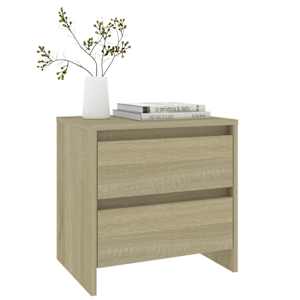 Noční stolek dub sonoma 45 x 34,5 x 44,5 cm kompozitní dřevo - obrázek 6