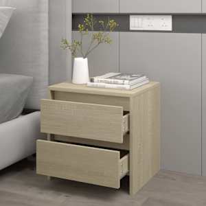 Noční stolek dub sonoma 45 x 34,5 x 44,5 cm kompozitní dřevo - obrázek 7