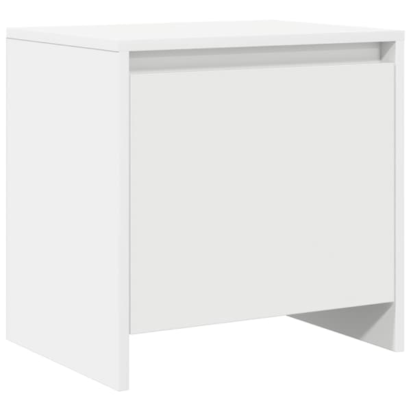 vidaXL &ouml;&ouml;kapp, valge, 45 x 34 x 44,5 cm, puitlaastplaat