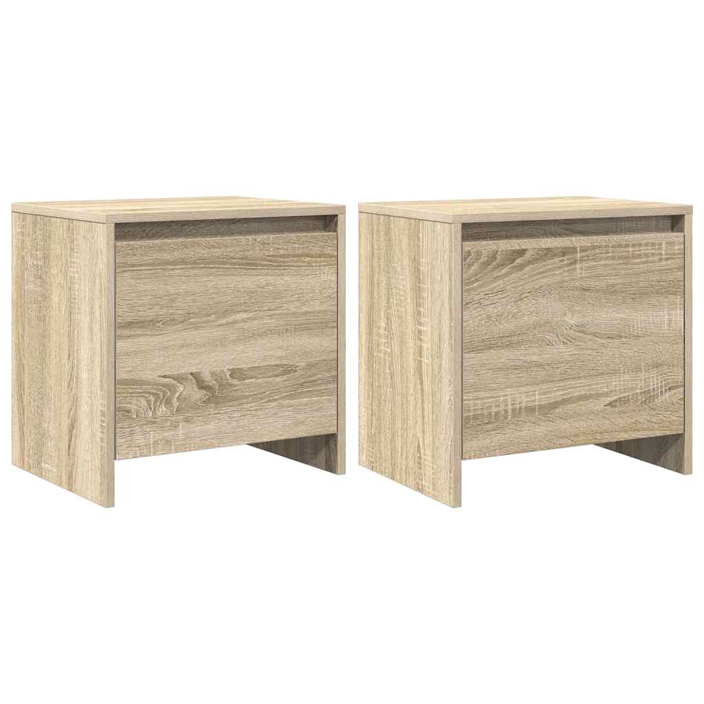 vidaXL  2 . Sonoma  45x34x44,5 .  .