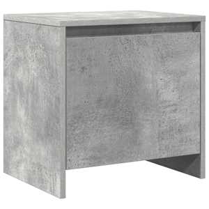 Noční stolek betonově šedý 45 x 34 x 44,5 cm kompozitní dřevo - obrázek 2