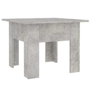 Konferenční stolek betonově šedý 55 x 55 x 42 cm dřevotříska - obrázek 2