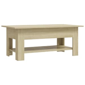 Konferenční stolek dub sonoma 102 x 55 x 42 cm kompozitní dřevo - obrázek 2