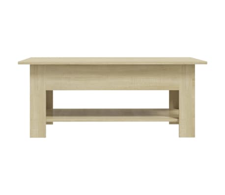 vidaXL Konferenčn&iacute; stolek dub sonoma 102 x 55 x 42 cm kompozitn&iacute; dřevo