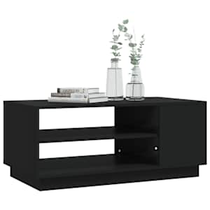 Konferenční stolek černý 102 x 55 x 43 cm dřevotříska - obrázek 6