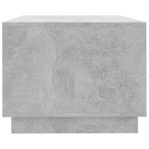 Konferenční stolek betonově šedý 102 x 55 x 43 cm dřevotříska - obrázek 5