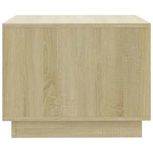 Konferenční stolek dub sonoma 55 x 55 x 43 cm kompozitní dřevo - obrázek 5