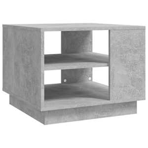 Konferenční stolek betonově šedý 55x55x43 cm kompozitní dřevo - obrázek 2
