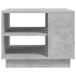 Konferenční stolek betonově šedý 55x55x43 cm kompozitní dřevo - obrázek 4