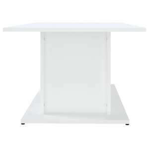 Konferenční stolek bílý 102 x 55,5 x 40 cm kompozitní dřevo - obrázek 5