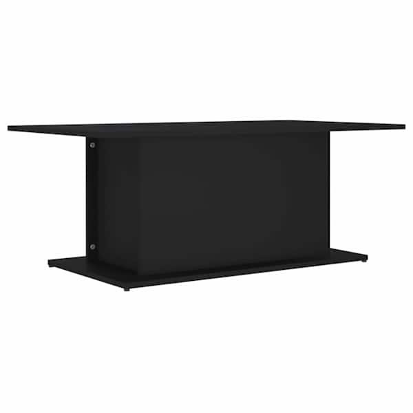 vidaXL kohvilaud, must, 102x55,5x40 cm, tehispuit