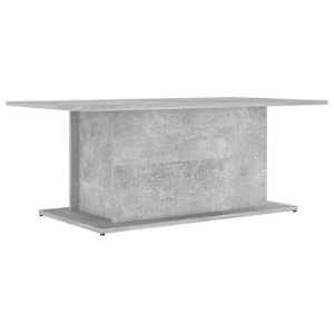 Konferenční stolek betonově šedý 102 x 55,5 x 40 cm dřevotříska - obrázek 2