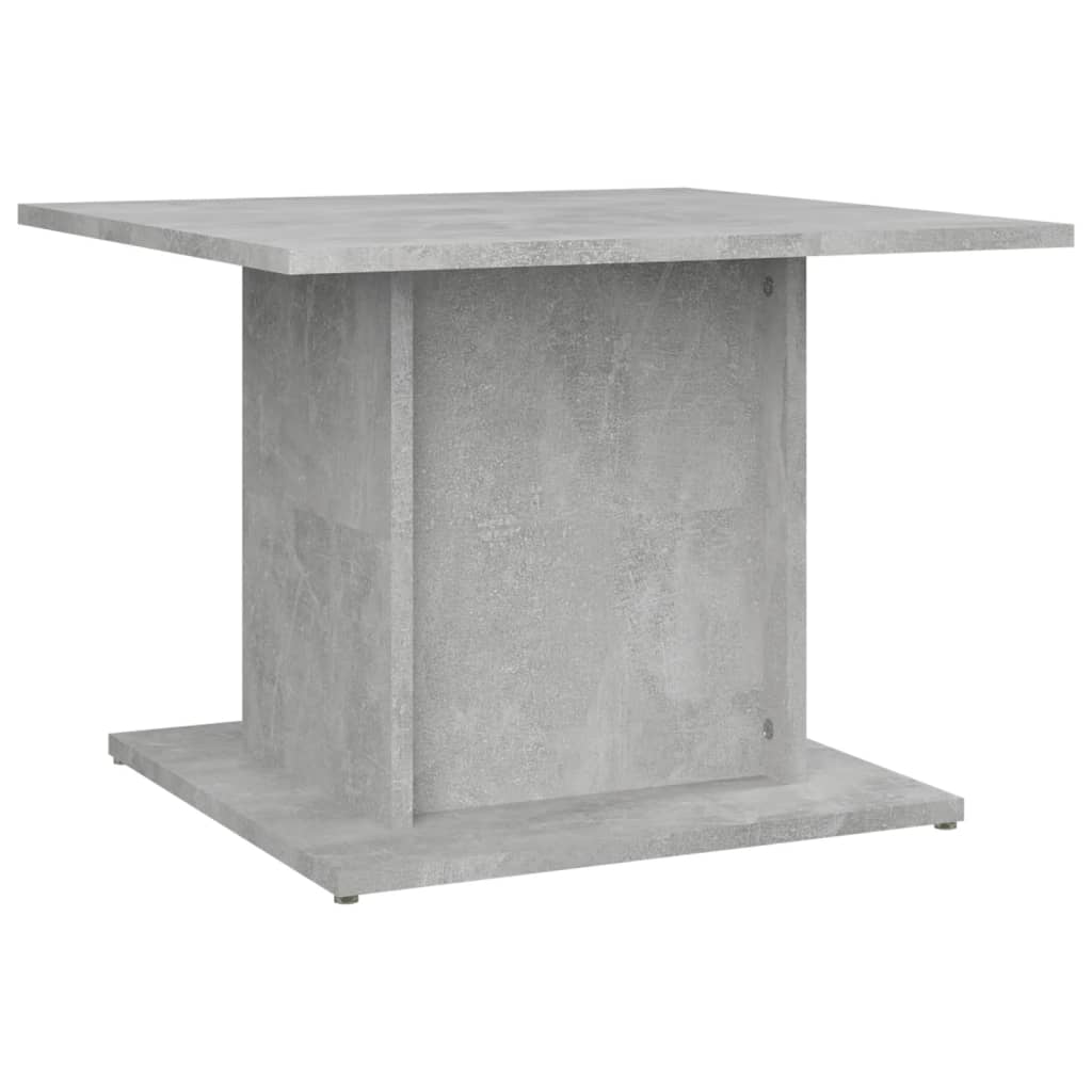 Image of vidaXL Coffee Table Concrete Grey 55.5x55.5x40 cm Engineered Wood
