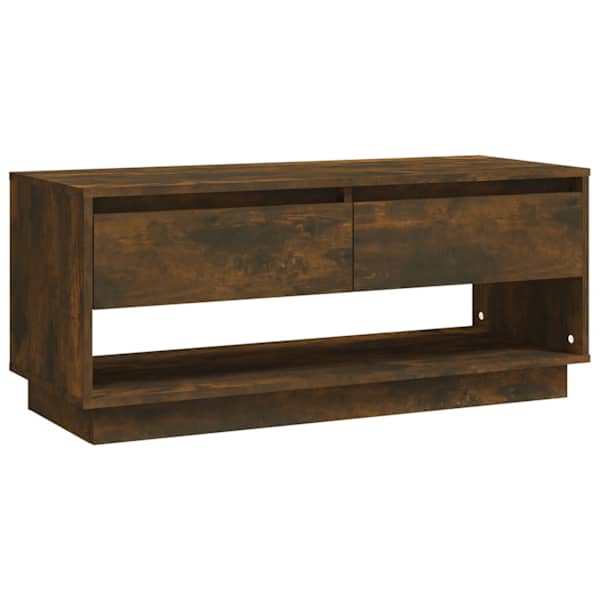 vidaXL telerialus, suitsutatud tamm, 102 x 41 x 44 cm, puitlaastplaat
