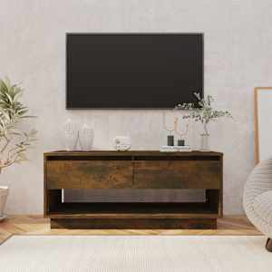 TV skříňka kouřový dub 102 x 41 x 44 cm kompozitní dřevo - obrázek 1
