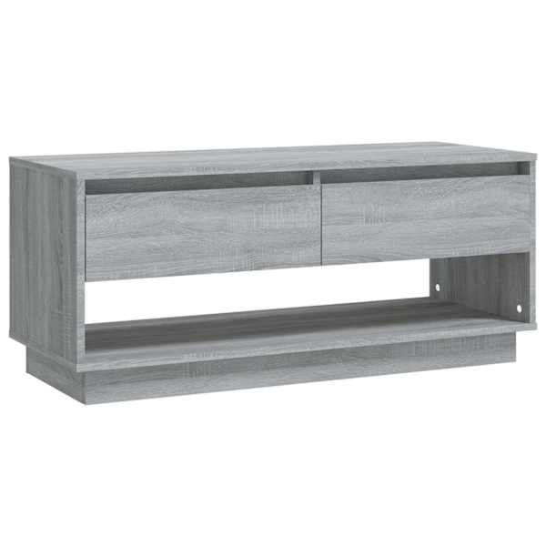 vidaXL telerikapp, hall Sonoma, 102x41x44 cm, tehispuit