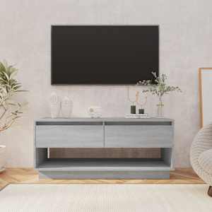 TV skříňka šedá sonoma 102 x 41 x 44 cm kompozitní dřevo - obrázek 1
