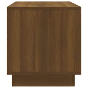 TV skříňka hnědý dub 102 x 41 x 44 cm kompozitní dřevo - obrázek 6