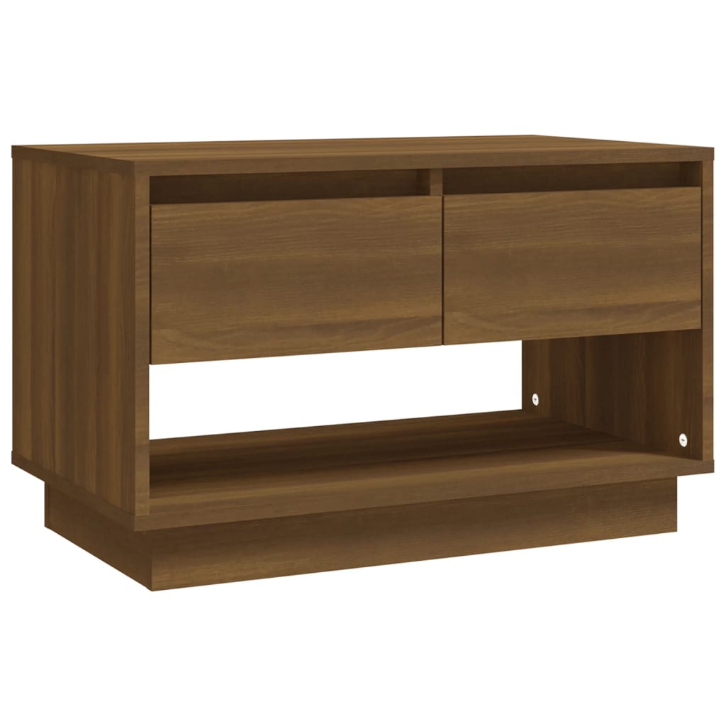 vidaXL TV skříňka hnědý dub 70 x 41 x 44 cm kompozitní dřevo