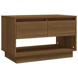 TV skříňka hnědý dub 70 x 41 x 44 cm kompozitní dřevo - obrázek 2