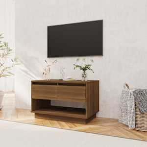 TV skříňka hnědý dub 70 x 41 x 44 cm kompozitní dřevo - obrázek 3