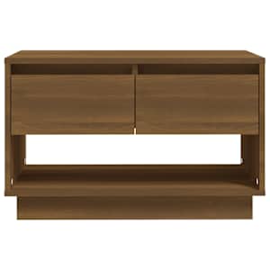 TV skříňka hnědý dub 70 x 41 x 44 cm kompozitní dřevo - obrázek 5