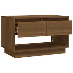 TV skříňka hnědý dub 70 x 41 x 44 cm kompozitní dřevo - obrázek 8