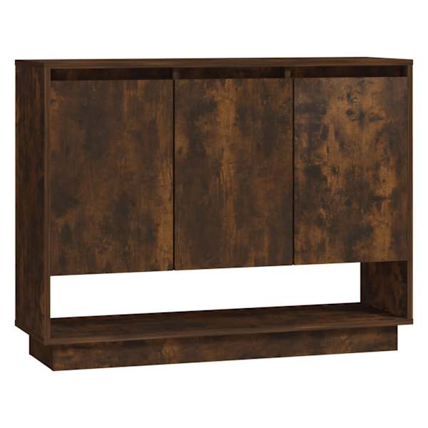 vidaXL puhvetkapp, suitsutatud tamm, 97x31x75 cm, tehispuit