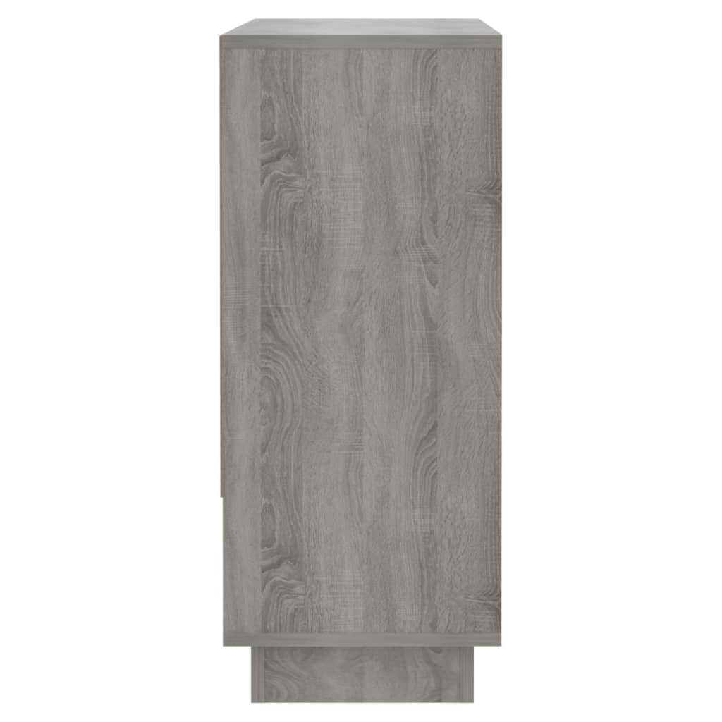 Příborník šedý sonoma 97 x 31 x 75 cm dřevotříska
