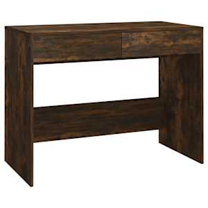 Psací stůl kouřový dub 101 x 50 x 76,5 cm dřevotříska - obrázek 2