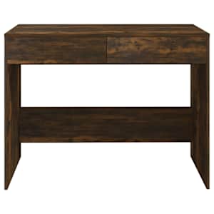 Psací stůl kouřový dub 101 x 50 x 76,5 cm dřevotříska - obrázek 5