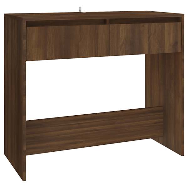 vidaXL konsoollaud, pruun tamm, 89x41x76,5 cm, tehispuit