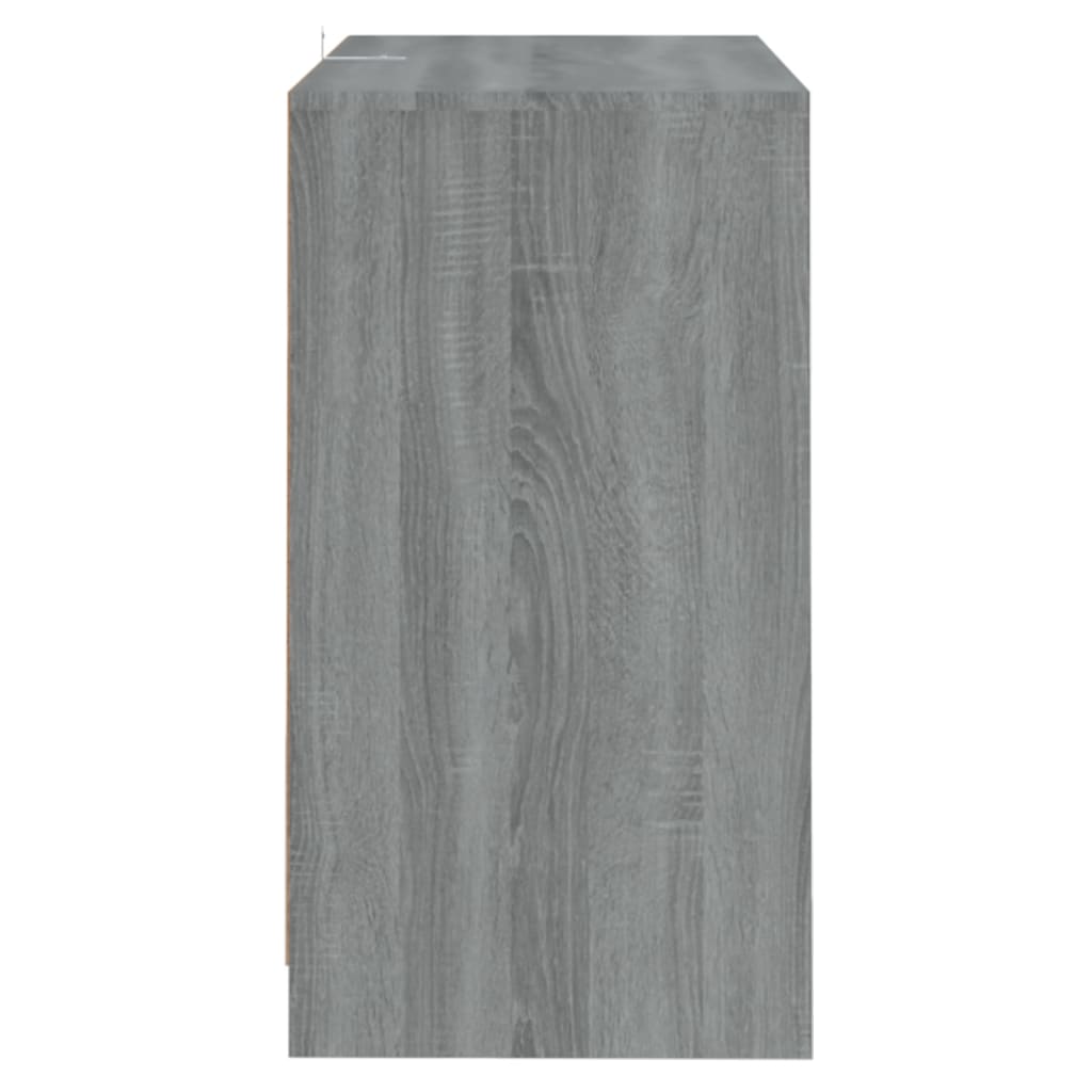 Příborník šedý sonoma 70 x 41 x 75 cm dřevotříska