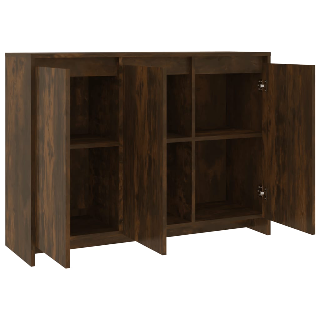 Credenza Rovere Fumo 102x33x75 Cm In Truciolato VidaXL 16 width=274