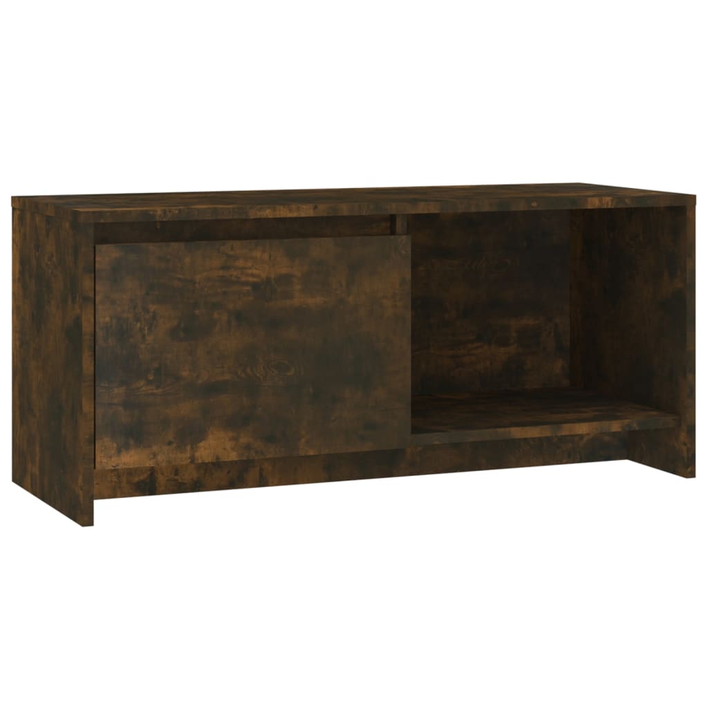 vidaXL TV skříňka kouřový dub 90 x 35 x 40 cm kompozitní dřevo