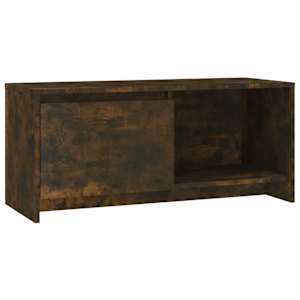TV skříňka kouřový dub 90 x 35 x 40 cm kompozitní dřevo - obrázek 2
