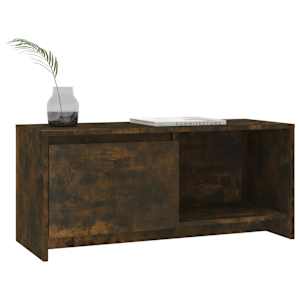 TV skříňka kouřový dub 90 x 35 x 40 cm kompozitní dřevo - obrázek 4